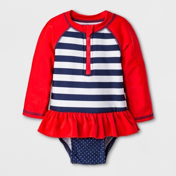 ⭐️ 3 for $25 Baby Girl Bathing Suit - Picture 1 of 6
